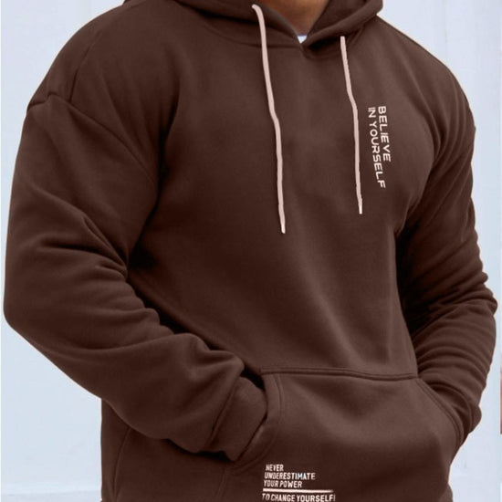 Férfi sweatshirt – fekete