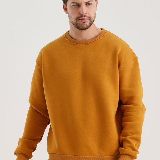 Férfi sweatshirt – fekete