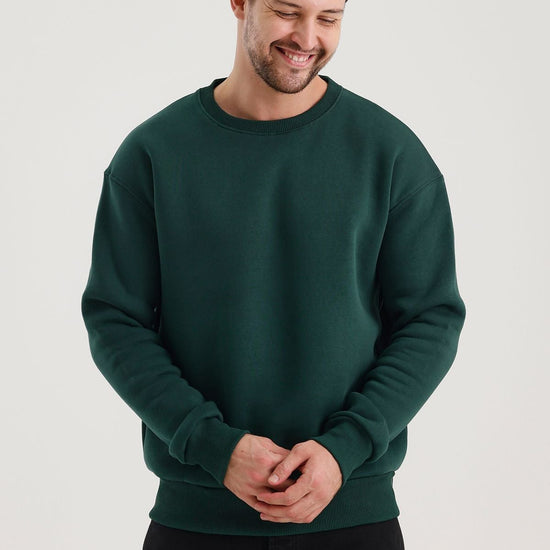 Férfi sweatshirt – zöld