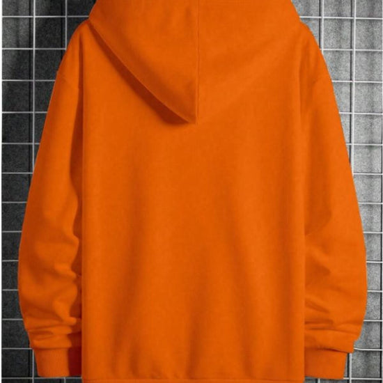Férfi sweatshirt – narancssárga