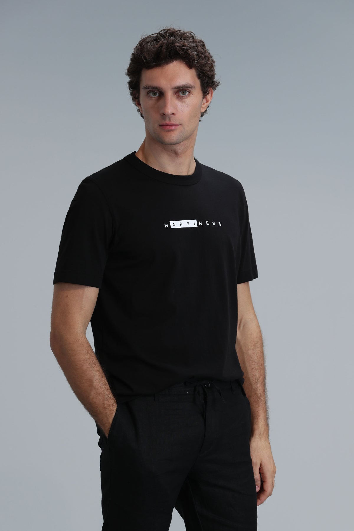 Póló – kőszürke