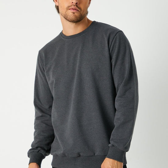 Férfi sweatshirt – antracit