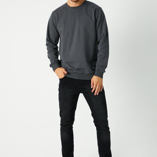 Férfi sweatshirt – antracit