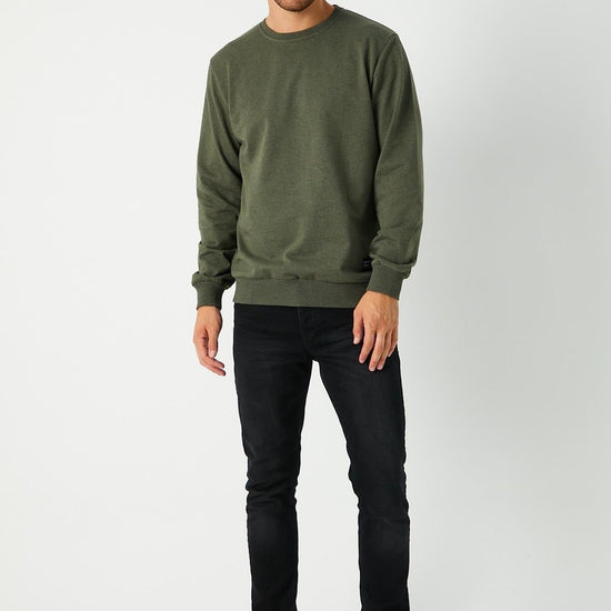 Férfi sweatshirt – khaki