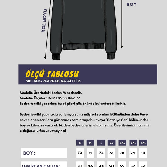 Férfi sweatshirt – antracit